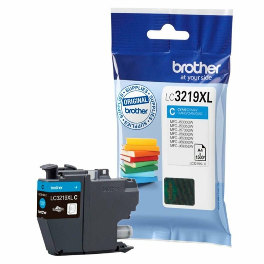 ראש דיו כחול מקורי Brother Lc 3219xlc (1)