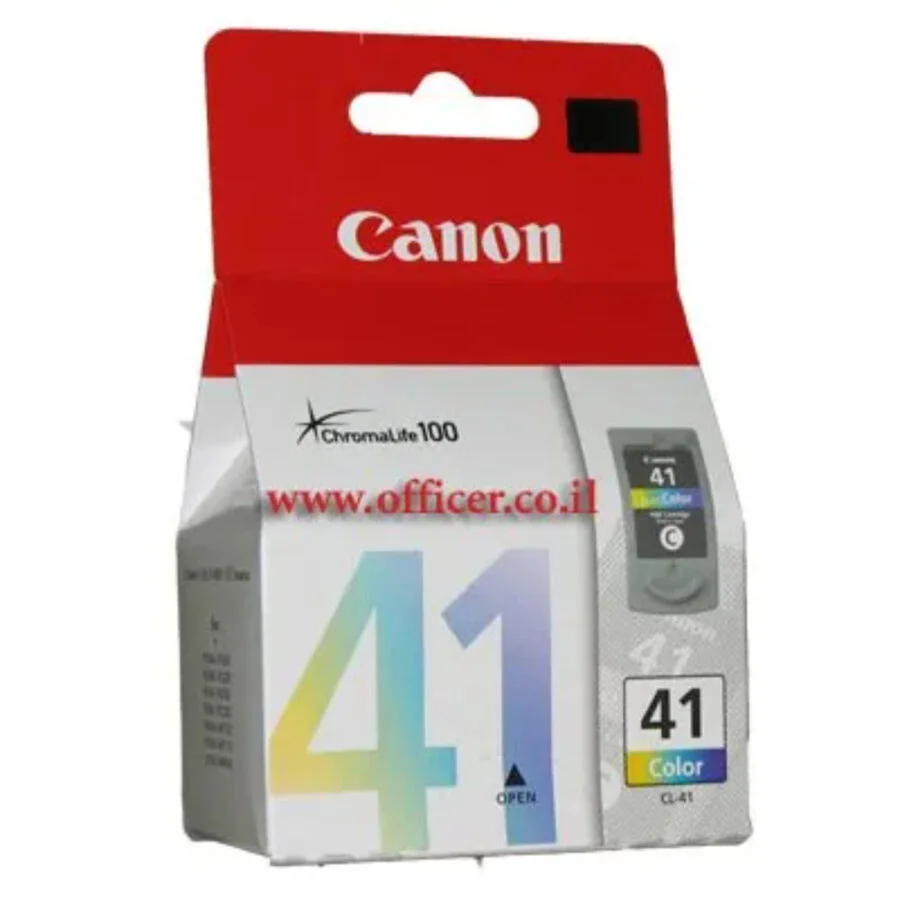 ראש דיו צבעוני מקורי Canon Cl 41