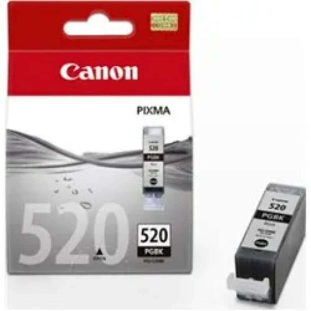 ראש דיו שחור גדול מקורי Pgi 520bk Canon